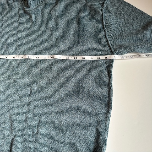 Hollister Men’s Sweater Blue Size Large L Cotton Blend Long Sleeve Pullover - Picture 6 of 9
